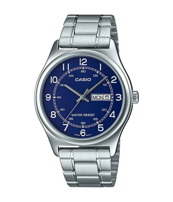 Đồng Hồ Casio MTP-V006D-2BUDF Nam Quartz Dây Inox Đẹp Tại SHOPDONGHO.COM