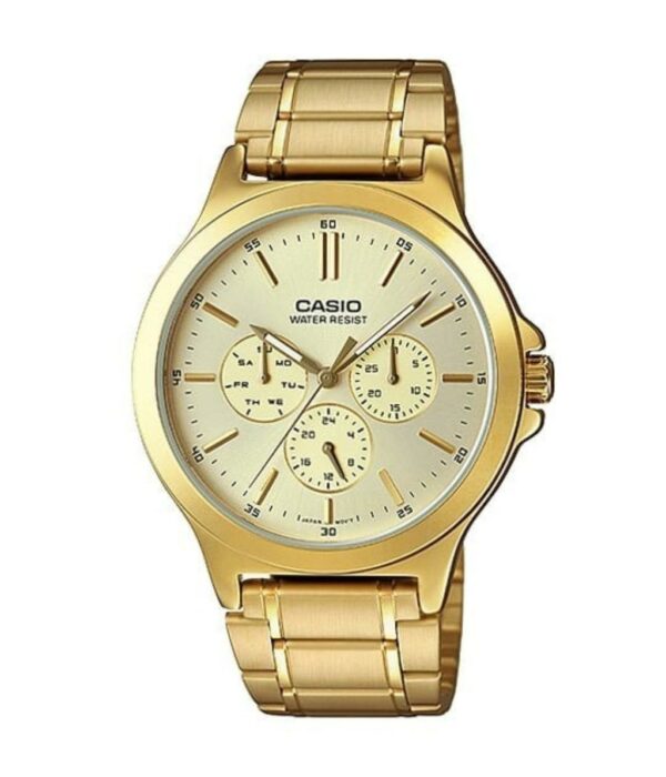 Đồng Hồ Casio MTP-V300G-9AUDF Nam Quartz Dây Inox Đẹp Tại SHOPDONGHO.COM