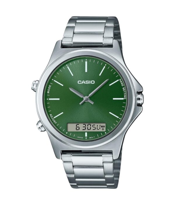 Đồng Hồ Casio MTP-VC01D-3EUDF Nam Quartz Dây Inox Đẹp Tại SHOPDONGHO.COM