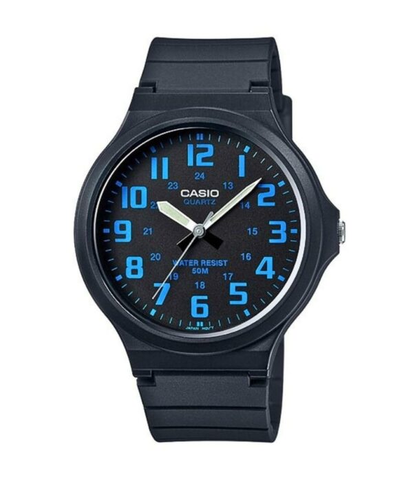 Đồng Hồ Casio MW-240-2BVDF Nam Quartz Dây Cao Su Đẹp Tại SHOPDONGHO.COM