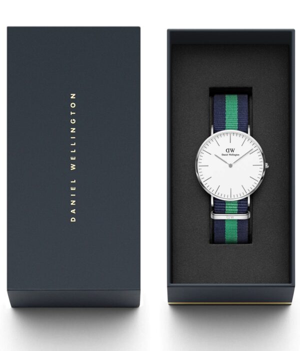 Hình ảnh đồng hồ Nam Daniel Wellington DW00100019 Pin (Quartz) - Tròn - Dây Vải (Nato) chính hãng