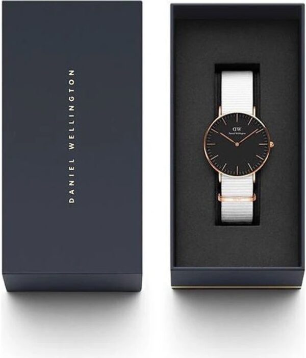 Hình ảnh đồng hồ Nữ Daniel Wellington DW00100310 Pin (Quartz) - Tròn - Dây Vải (Nato) chính hãng