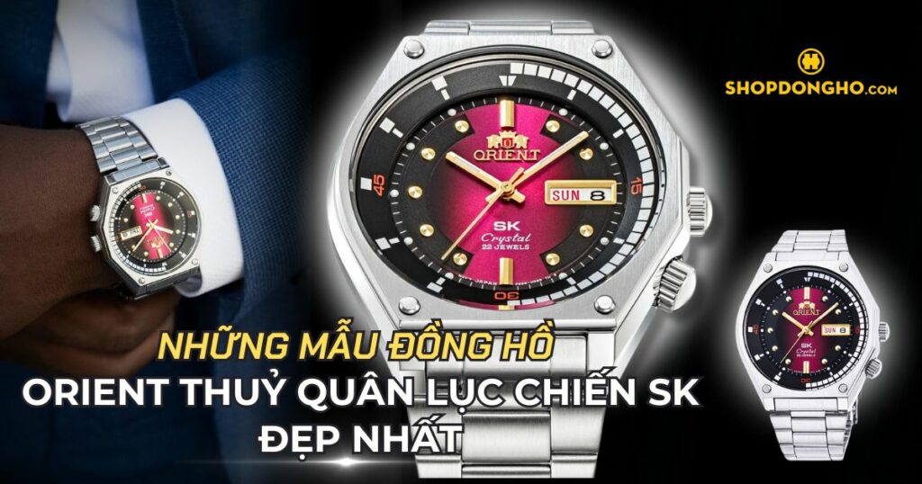 Top 5 đồng hồ Orient Thuỷ Quân Lục Chiến đẹp và bán chạy nhất