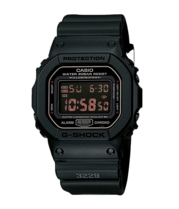 Đồng Hồ Casio G-Shock DW-5600MS-1HDR Nam Dây Cao Su Mặt Vuông Đẹp Tại SHOPDONGHO.COM