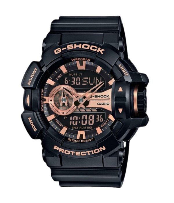 Đồng Hồ Casio G-Shock GA-400GB-1A4DR Nam Dây Cao Su Mặt Tròn Đẹp Tại SHOPDONGHO.COM