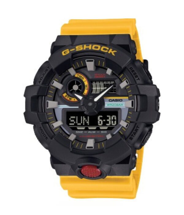 Đồng Hồ Casio G-Shock GA-700MT-1A9DR Nam Dây Cao Su Mặt Tròn Đẹp Tại SHOPDONGHO.COM