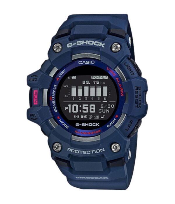 Đồng Hồ Casio G-Shock GBD-100-2DR Nam Dây Cao Su Mặt Tròn Đẹp Tại SHOPDONGHO.COM