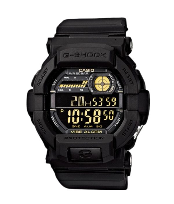 Đồng Hồ Casio G-Shock GD-350-1BDR Nam Dây Cao Su Mặt Bát Giác Đẹp Tại SHOPDONGHO.COM