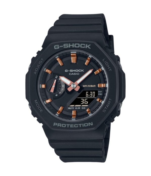 Đồng Hồ Casio G-Shock GMA-S2100-1ADR Nữ Dây Cao Su Mặt Bát Giác Đẹp Tại SHOPDONGHO.COM