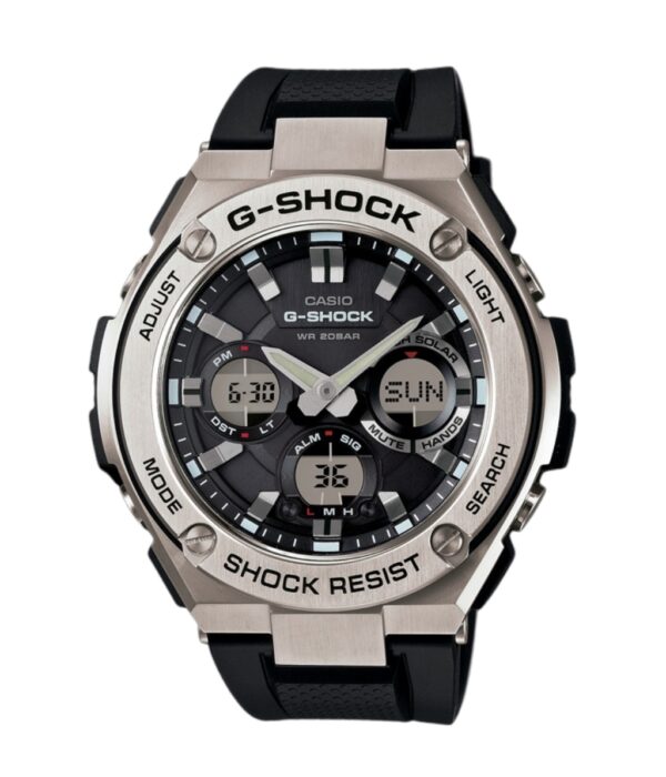 Đồng Hồ Casio G-Shock GST-S110-1ADR Nam Dây Cao Su Mặt Tròn Đẹp Tại SHOPDONGHO.COM