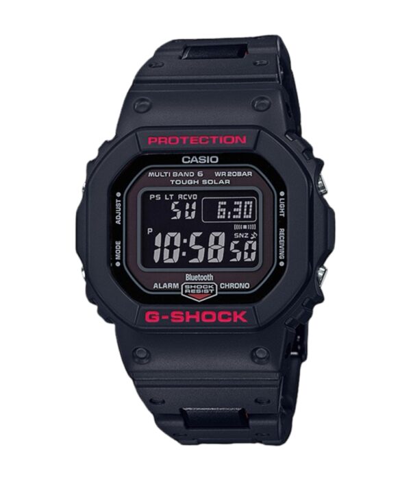 Đồng Hồ Casio G-Shock GW-B5600HR-1DR Nam Dây Cao Su Mặt Vuông Đẹp Tại SHOPDONGHO.COM