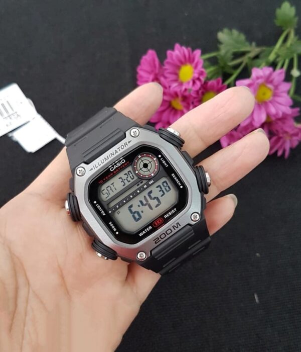 Hình ảnh đồng hồ Nam Casio DW-291H-1AVDF Pin (Quartz) - Vuông - Dây Cao Su (Nhựa) chính hãng