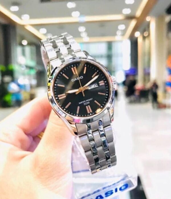 Hình ảnh đồng hồ Nữ Casio LTP-1335D-1A2VDF Pin (Quartz) - Tròn - Dây Inox (Thép Không Gỉ) chính hãng