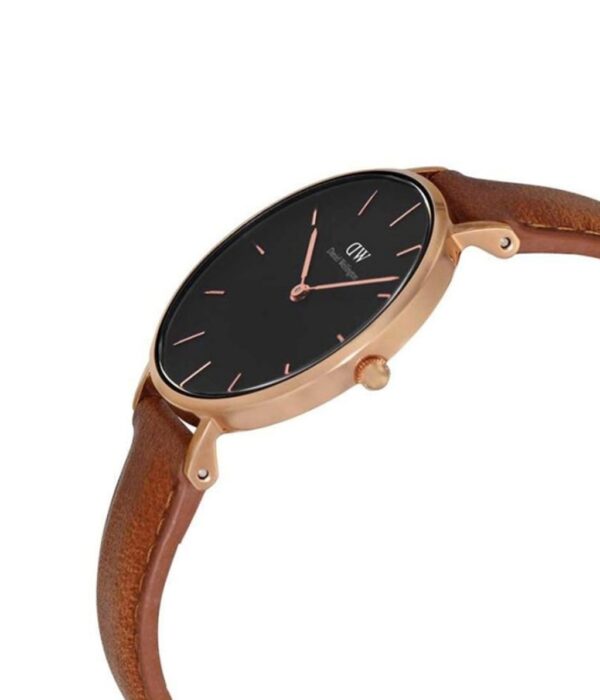 Hình ảnh đồng hồ Nữ Daniel Wellington DW00100222 Pin (Quartz) - Tròn - Dây Da chính hãng