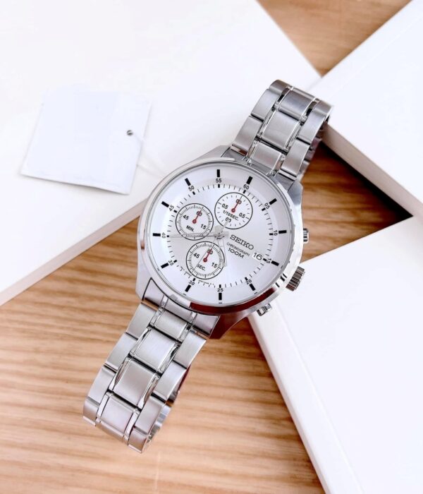 Hình ảnh đồng hồ Nam Seiko SKS535P1 Pin (Quartz) - Tròn - Dây Inox (Thép Không Gỉ) chính hãng