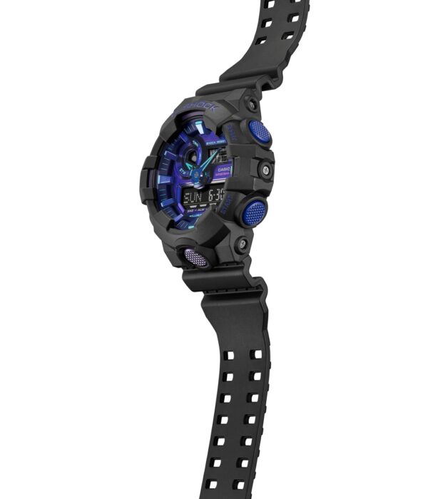 Hình ảnh đồng hồ Nam Casio GA-700VB-1ADR Pin (Quartz) - Tròn - Dây Cao Su (Nhựa) chính hãng