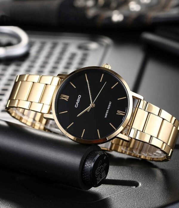 Hình ảnh đồng hồ Nữ Casio LTP-VT01G-1BUDF Pin (Quartz) - Tròn - Dây Inox (Thép Không Gỉ) chính hãng