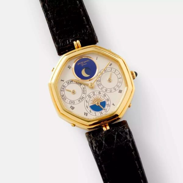 Gerald Genta “Succes” Day Date Moon Phase Ref 2747