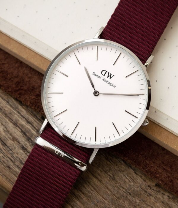 Hình ảnh đồng hồ Nam Daniel Wellington DW00100268 Pin (Quartz) - Tròn - Dây Vải (Nato) chính hãng
