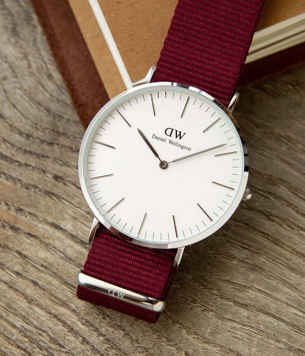 Hình ảnh đồng hồ Nam Daniel Wellington DW00100268 Pin (Quartz) - Tròn - Dây Vải (Nato) chính hãng
