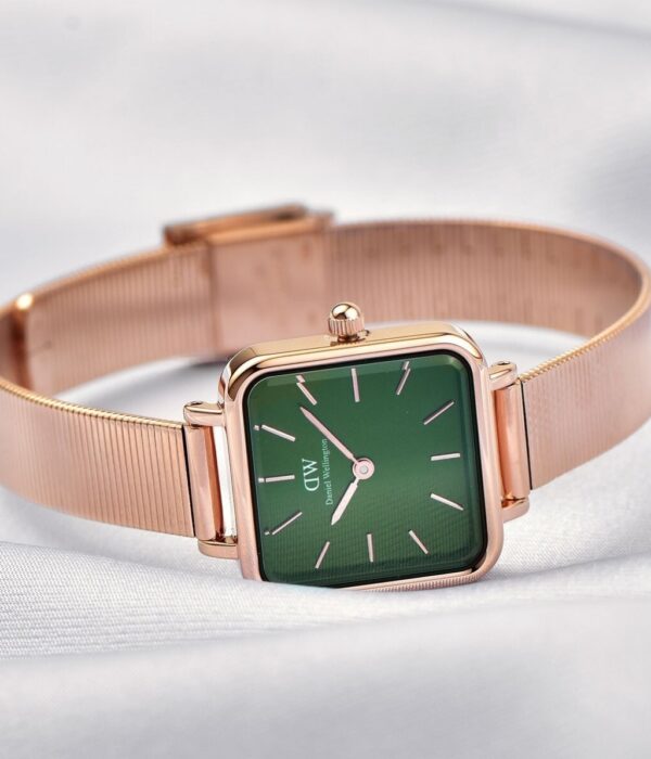 Hình ảnh đồng hồ Nữ Daniel Wellington DW00100519 Pin (Quartz) - Vuông - Dây lưới chính hãng