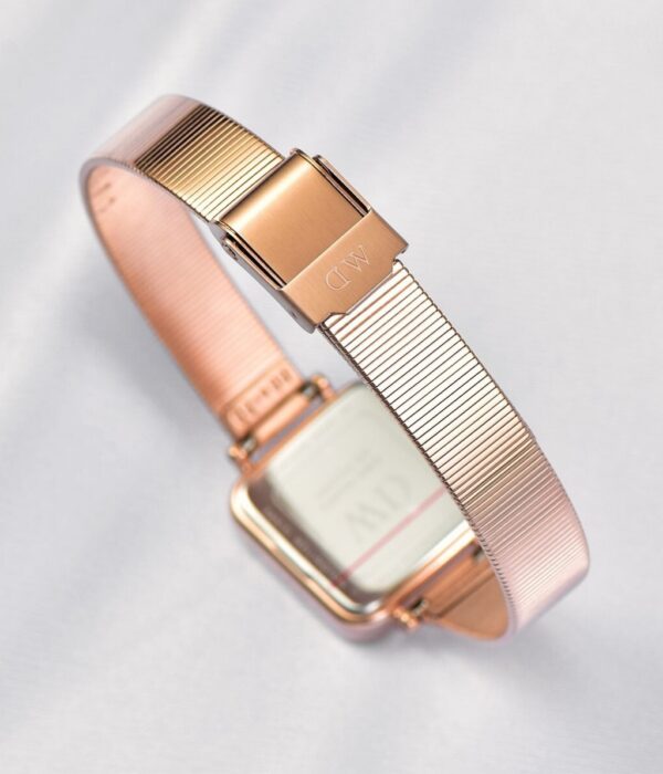 Hình ảnh đồng hồ Nữ Daniel Wellington DW00100519 Pin (Quartz) - Vuông - Dây lưới chính hãng