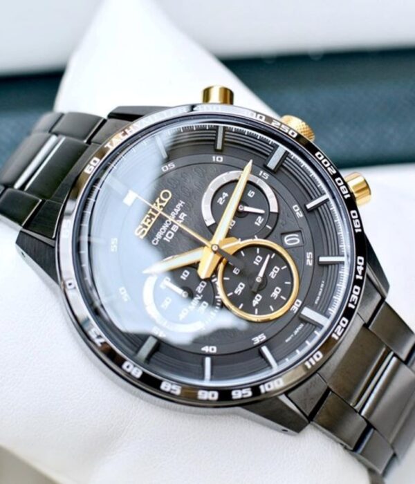 Hình ảnh đồng hồ Nam Seiko SSB363P1 Pin (Quartz) - Tròn - Dây Inox (Thép Không Gỉ) chính hãng