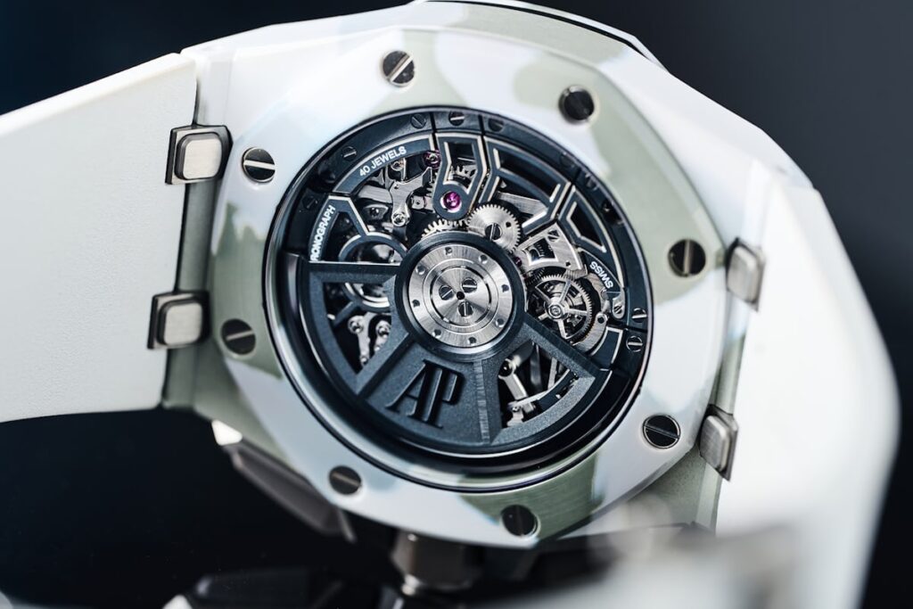 Audemars Piguet's Prototype Camouflage Ceramic Royal Oak Offshore Chronograph.