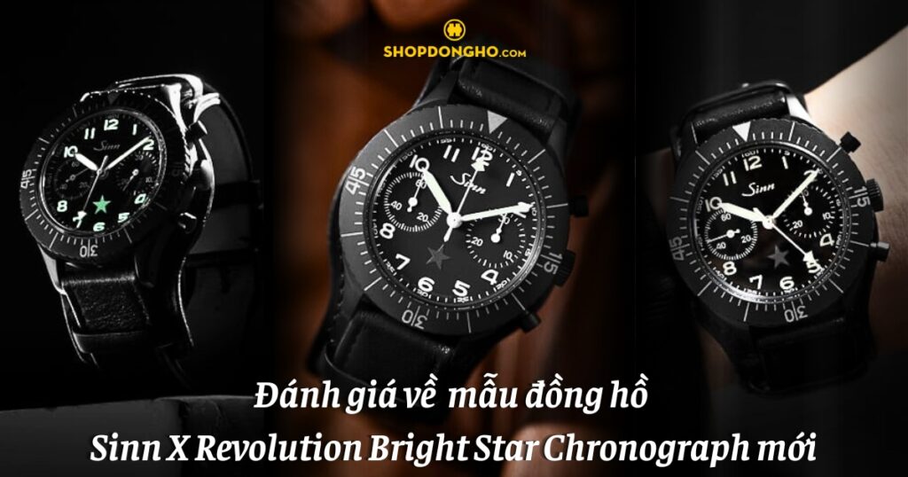 Đồng hồ Sinn chronograph phi công mới: Tỏa sáng đêm tối