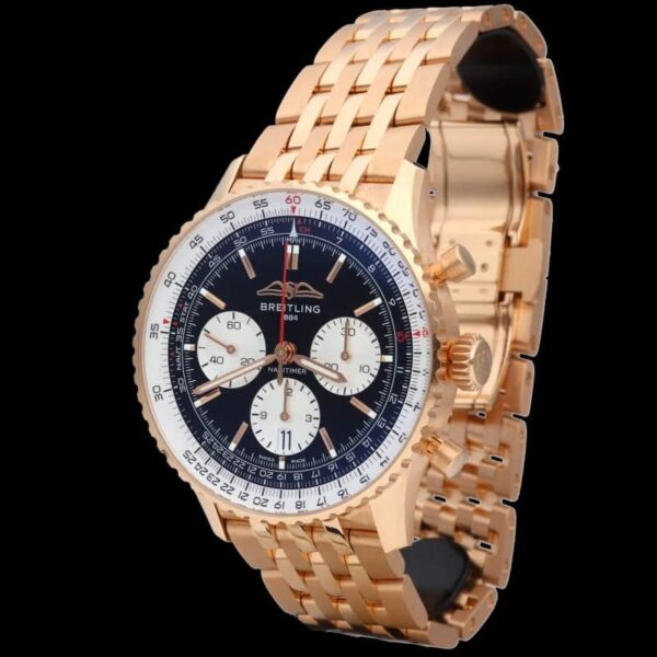 Red Gold Breitling Navitimer Chronograph 43