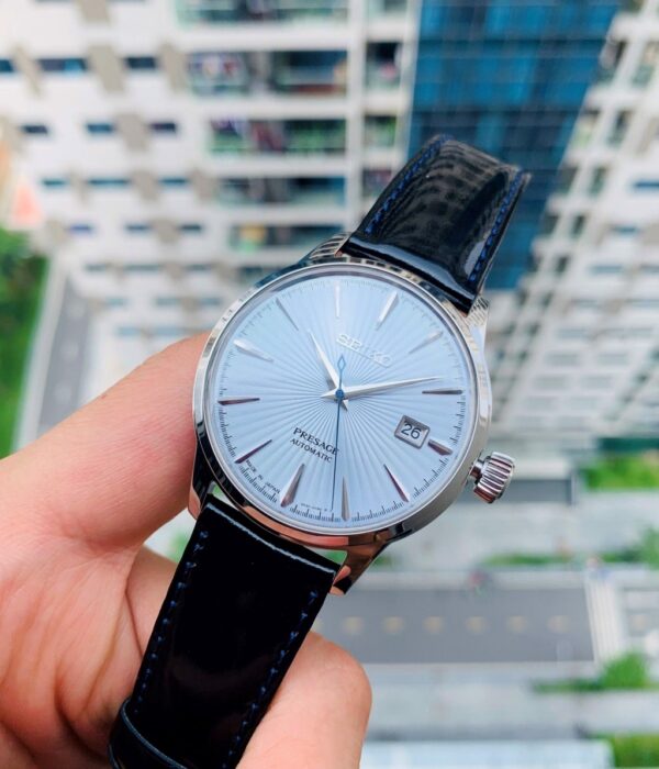 Hình ảnh đồng hồ Nam Seiko SRPB43J1 Cơ Tự động (Automatic) - Tròn - Dây Da chính hãng