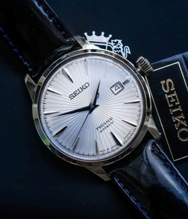 Hình ảnh đồng hồ Nam Seiko SRPB43J1 Cơ Tự động (Automatic) - Tròn - Dây Da chính hãng