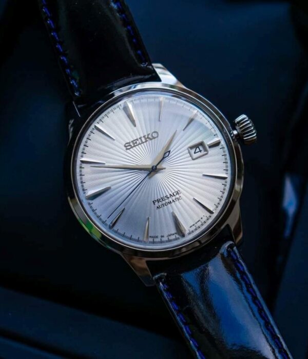 Hình ảnh đồng hồ Nam Seiko SRPB43J1 Cơ Tự động (Automatic) - Tròn - Dây Da chính hãng