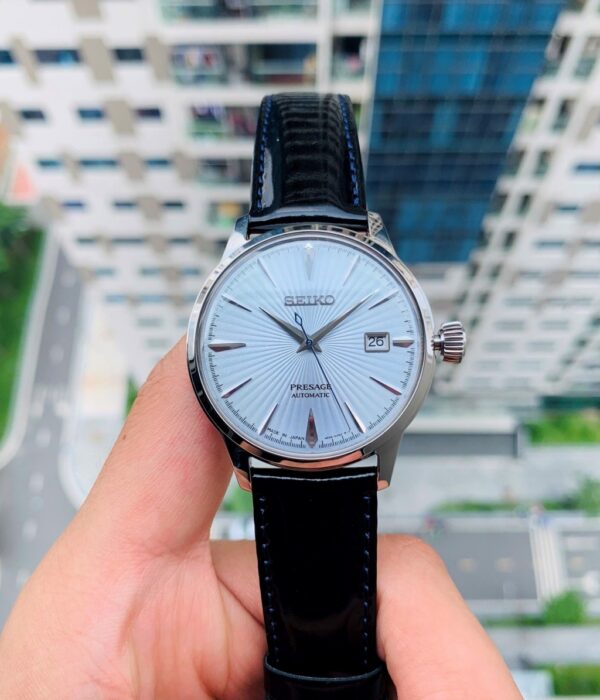 Hình ảnh đồng hồ Nam Seiko SRPB43J1 Cơ Tự động (Automatic) - Tròn - Dây Da chính hãng