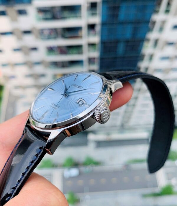 Hình ảnh đồng hồ Nam Seiko SRPB43J1 Cơ Tự động (Automatic) - Tròn - Dây Da chính hãng