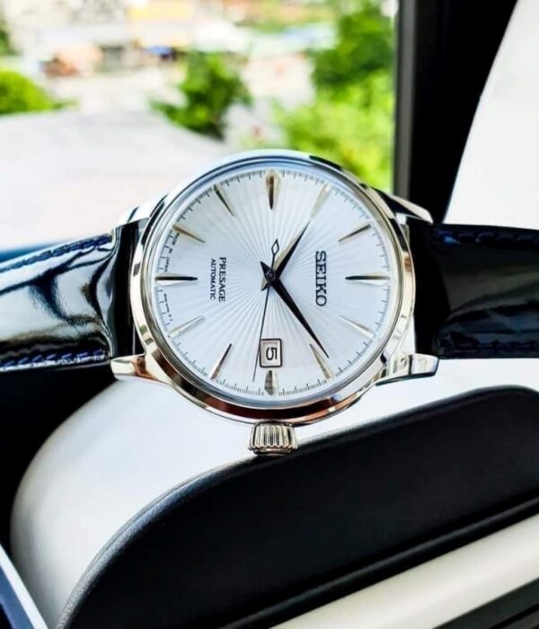 Hình ảnh đồng hồ Nam Seiko SRPB43J1 Cơ Tự động (Automatic) - Tròn - Dây Da chính hãng