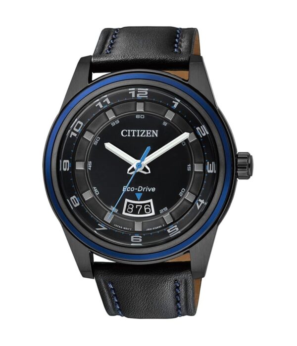 Hình ảnh đồng hồ Nam Citizen AW1275-01E Eco-Drive (Năng lượng ánh sáng) - Tròn - Dây Da chính hãng