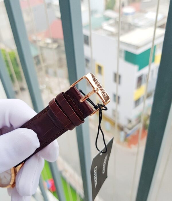 Hình ảnh đồng hồ Nam Citizen AK5003-05A Pin (Quartz) - Tròn - Dây Da chính hãng
