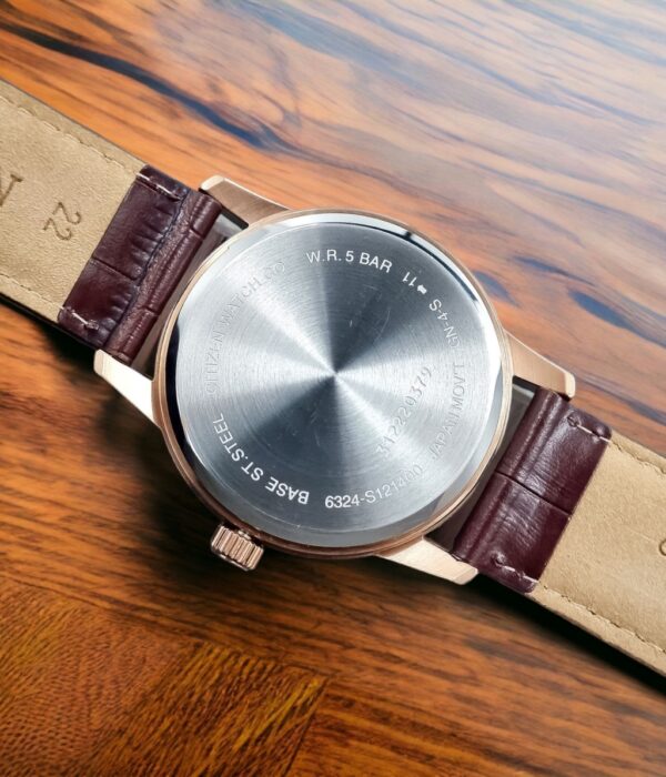 Hình ảnh đồng hồ Nam Citizen AK5003-05A Pin (Quartz) - Tròn - Dây Da chính hãng