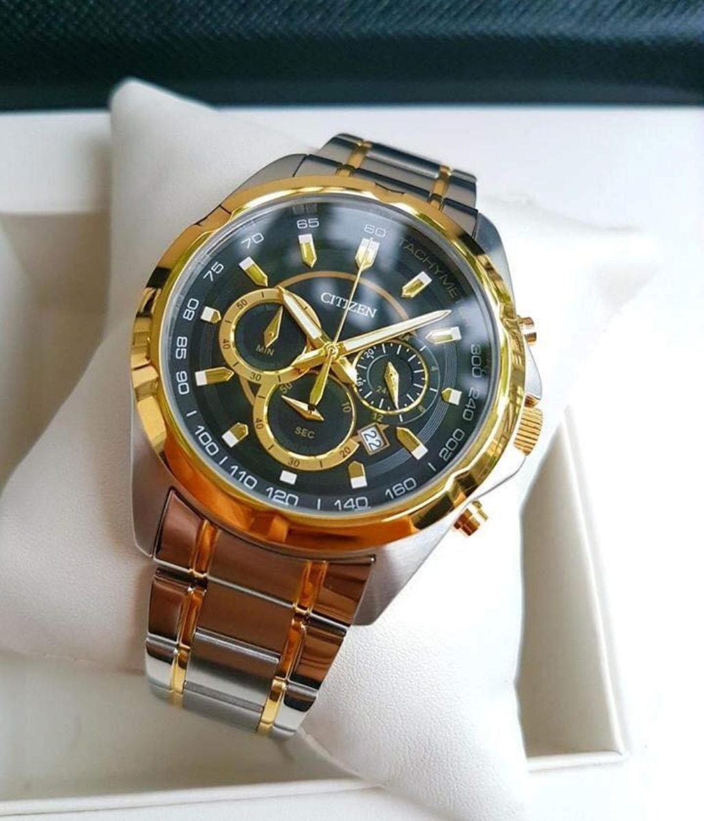 Hình ảnh đồng hồ Nam Citizen AN8044-53E Pin (Quartz) - Tròn - Dây Inox (Thép Không Gỉ) chính hãng