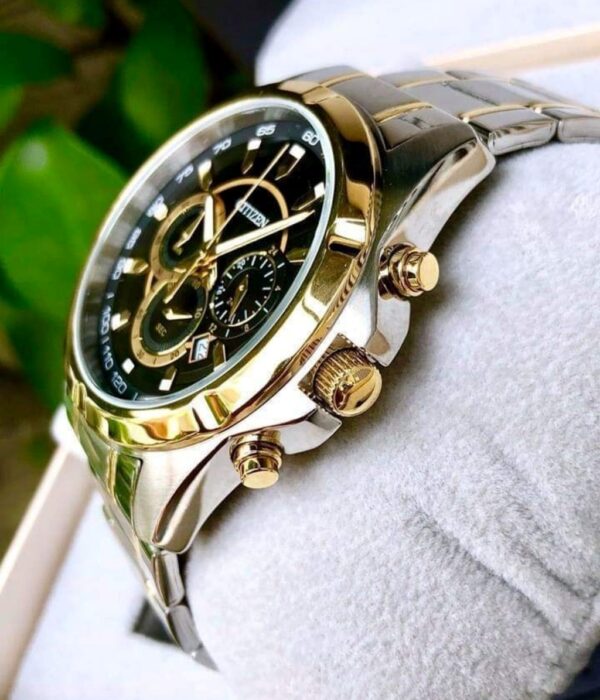 Hình ảnh đồng hồ Nam Citizen AN8044-53E Pin (Quartz) - Tròn - Dây Inox (Thép Không Gỉ) chính hãng