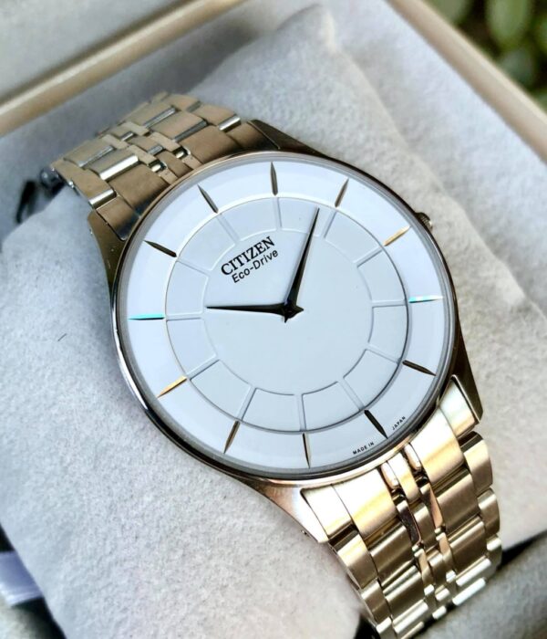 Hình ảnh đồng hồ Nam Citizen AR3010-65A Eco-Drive (Năng lượng ánh sáng) - Tròn - Dây Inox (Thép Không Gỉ) chính hãng