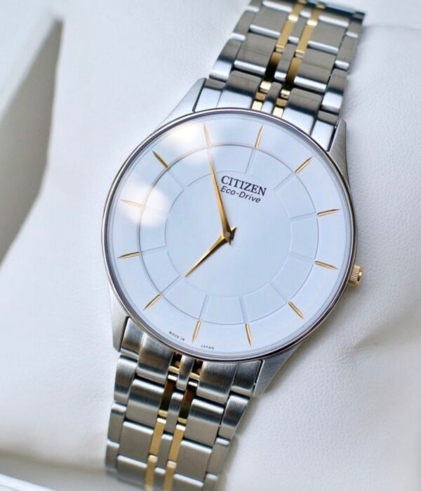 Hình ảnh đồng hồ Nam Citizen AR3014-56A Eco-Drive (Năng lượng ánh sáng) - Tròn - Dây Inox (Thép Không Gỉ) chính hãng
