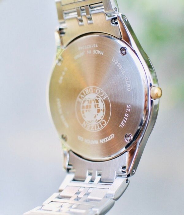Hình ảnh đồng hồ Nam Citizen AR3014-56A Eco-Drive (Năng lượng ánh sáng) - Tròn - Dây Inox (Thép Không Gỉ) chính hãng