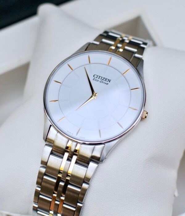 Hình ảnh đồng hồ Nam Citizen AR3014-56A Eco-Drive (Năng lượng ánh sáng) - Tròn - Dây Inox (Thép Không Gỉ) chính hãng