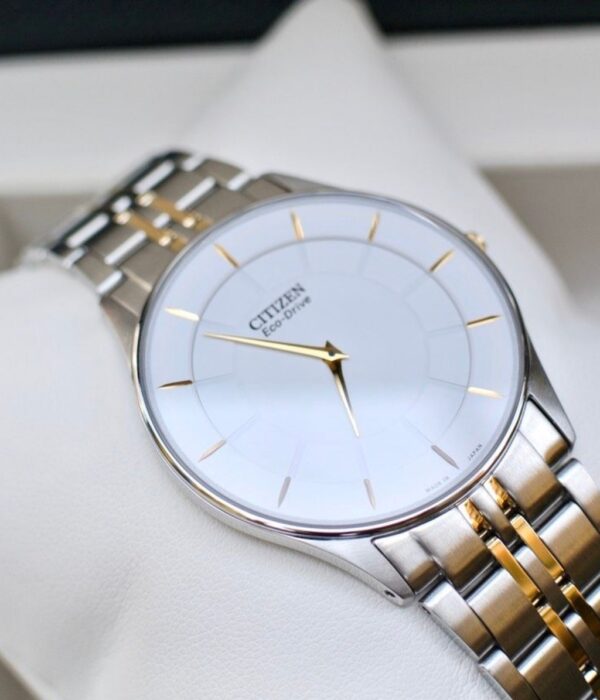 Hình ảnh đồng hồ Nam Citizen AR3014-56A Eco-Drive (Năng lượng ánh sáng) - Tròn - Dây Inox (Thép Không Gỉ) chính hãng