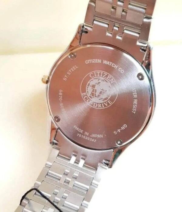 Hình ảnh đồng hồ Nam Citizen AR3014-56A Eco-Drive (Năng lượng ánh sáng) - Tròn - Dây Inox (Thép Không Gỉ) chính hãng