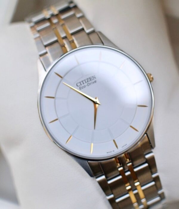 Hình ảnh đồng hồ Nam Citizen AR3014-56A Eco-Drive (Năng lượng ánh sáng) - Tròn - Dây Inox (Thép Không Gỉ) chính hãng