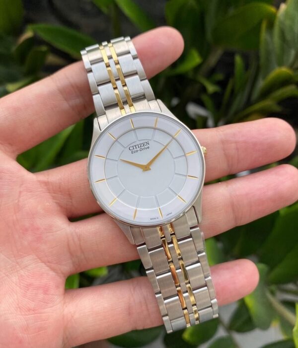 Hình ảnh đồng hồ Nam Citizen AR3014-56A Eco-Drive (Năng lượng ánh sáng) - Tròn - Dây Inox (Thép Không Gỉ) chính hãng