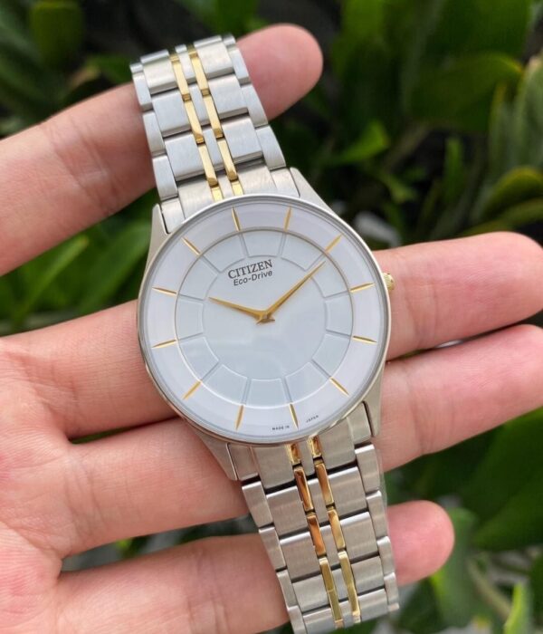 Hình ảnh đồng hồ Nam Citizen AR3014-56A Eco-Drive (Năng lượng ánh sáng) - Tròn - Dây Inox (Thép Không Gỉ) chính hãng